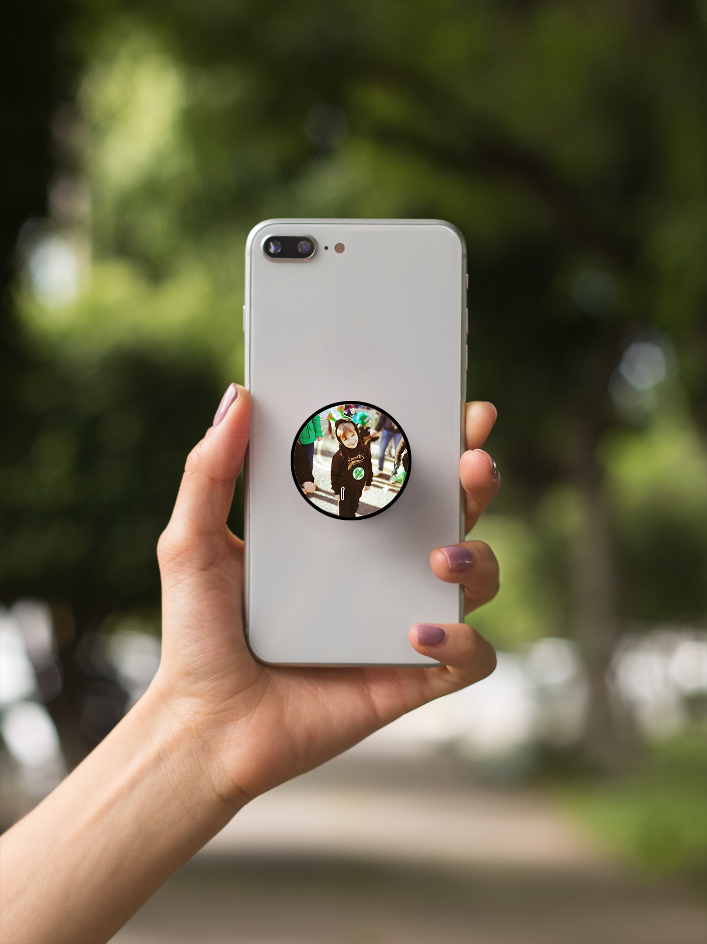 Your Own Image Round Pop Socket